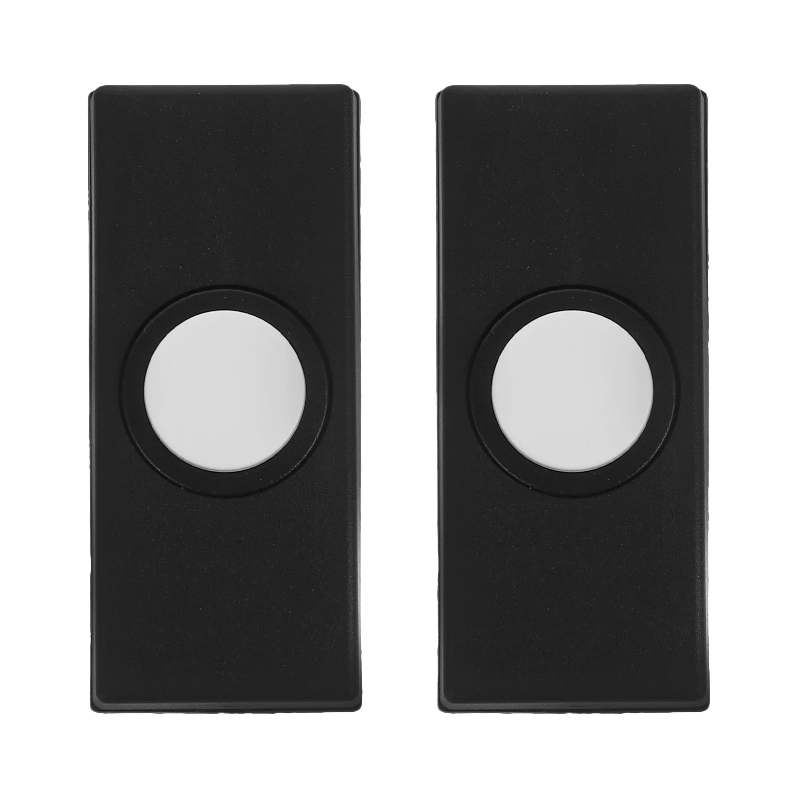 2 pçs campainha interruptor sinos para casas com fio buzzer botões de parede abs cobre fora