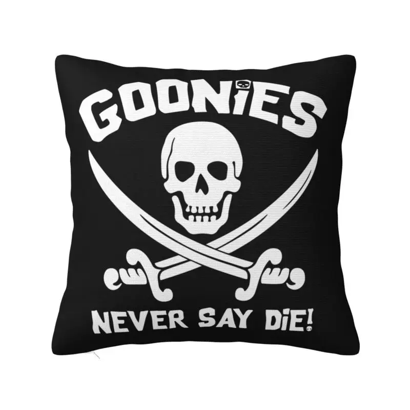 

Modern Goonies Cushion Cover for Sofa Velvet Gothic Skull Pillow Case Decoration