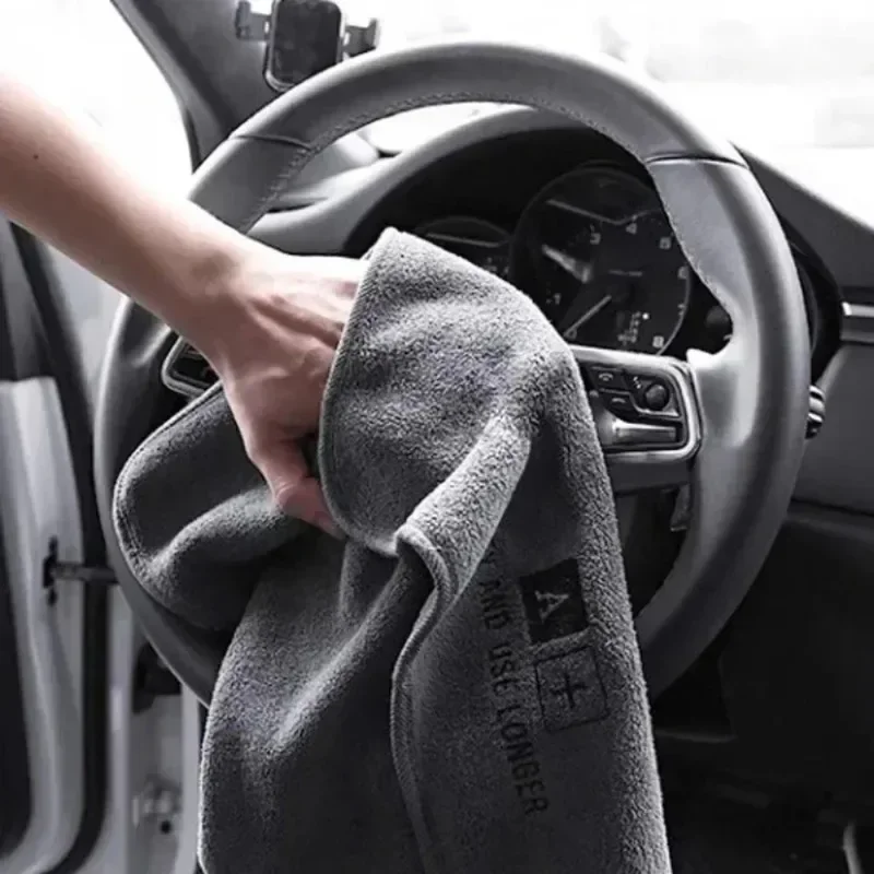1/3/5PCS Car Wash Towel Multi Purpose Super Absorbent Auto Glass Polishing Care Microfiber Cleaning Thicken Cloth Tools