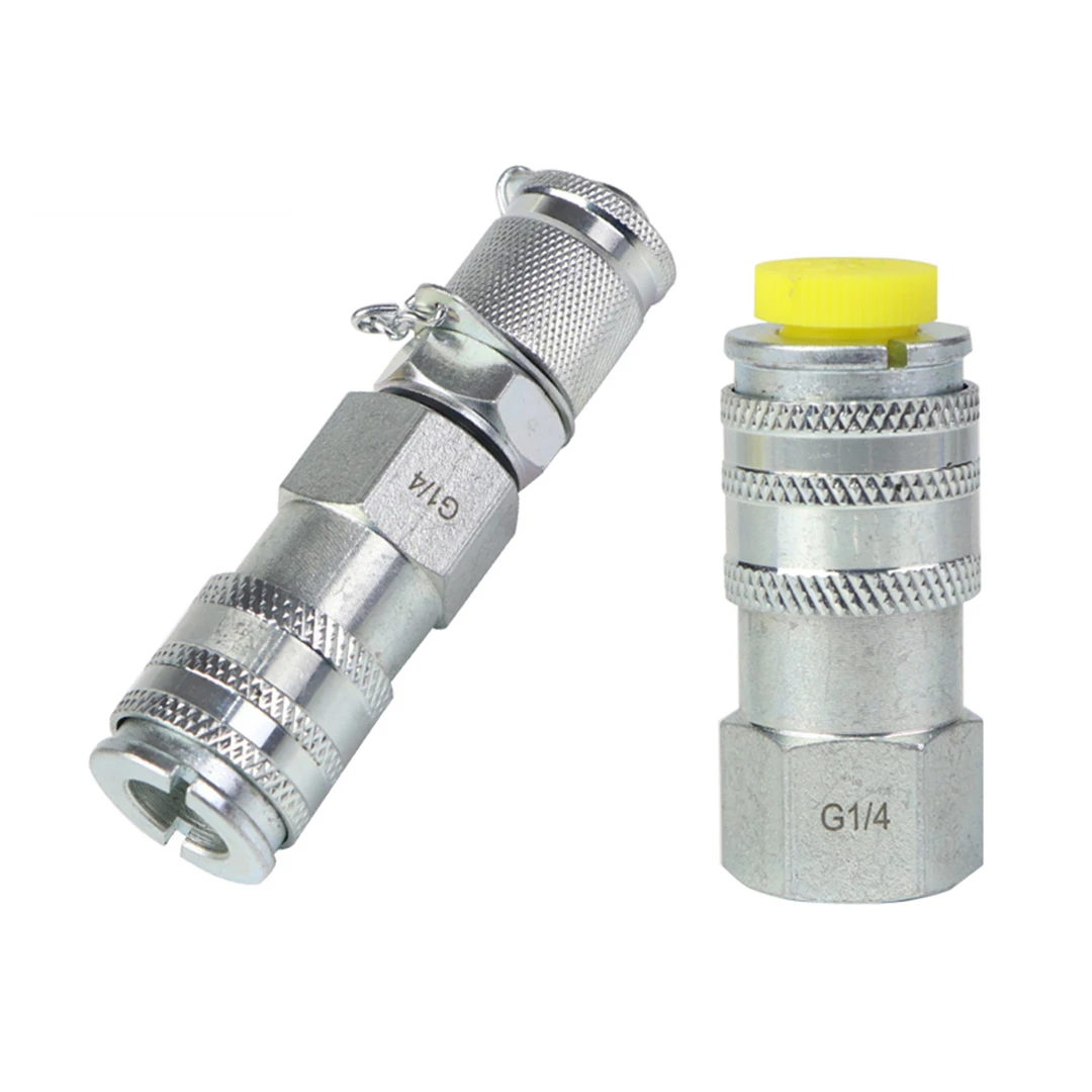 Hydraulic Quick Connector Komatsu PC200 Excavator Main Pump Pressure Connector