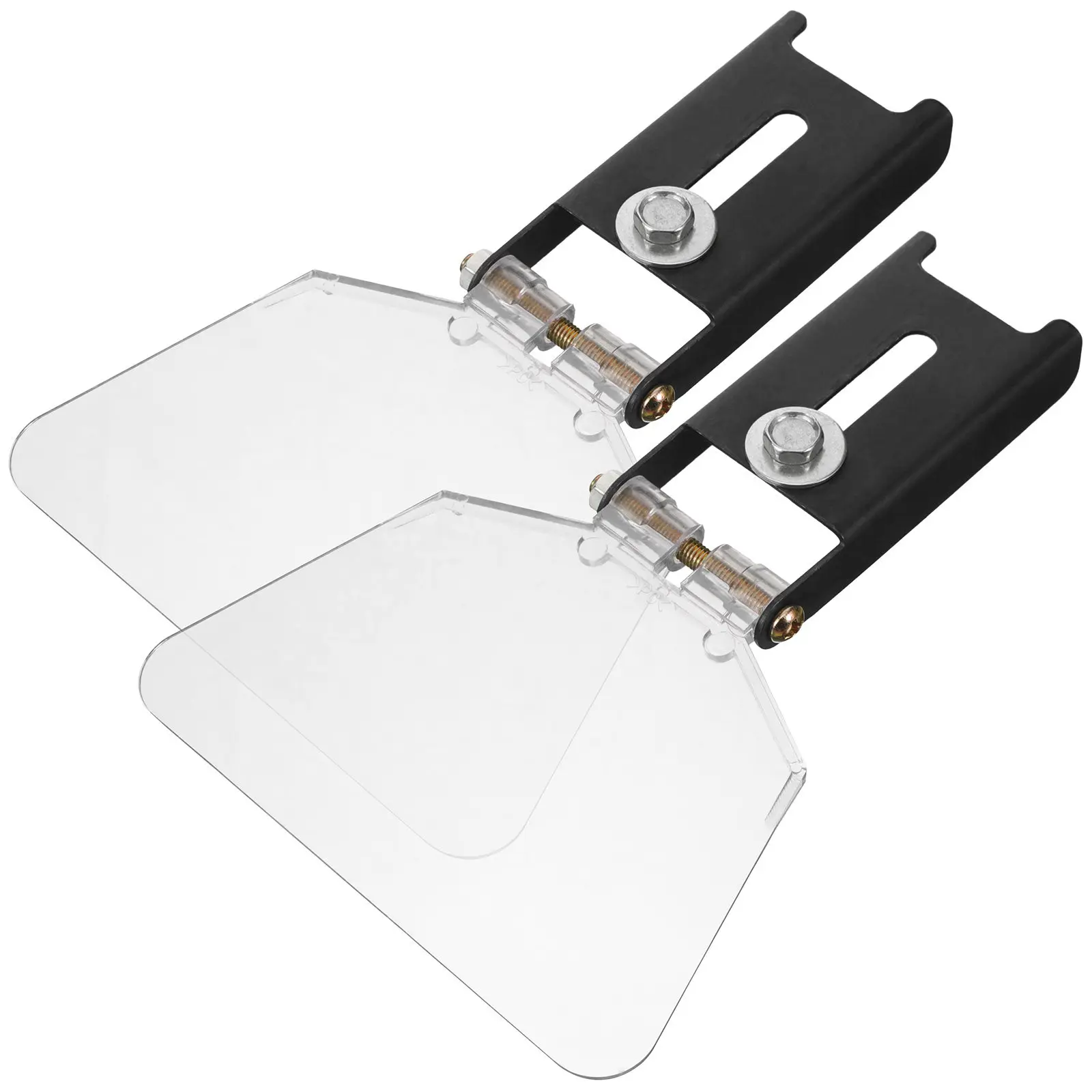 2Pcs Bench Grinder Guard Shield 6 Inch Plastic Bench Safety Guard Eye Shield Attachment Attachment Accessories