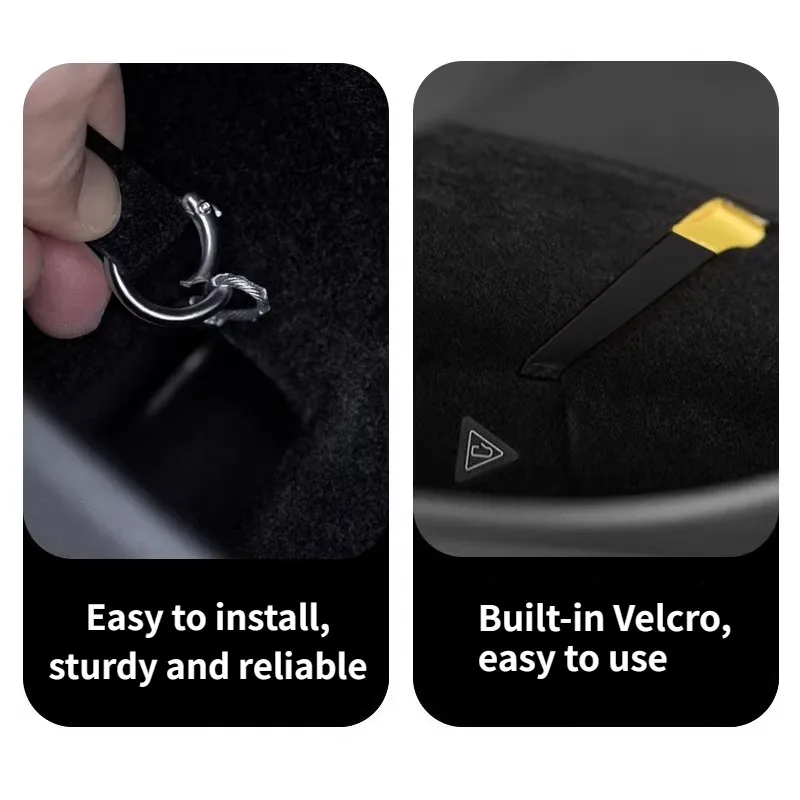 For Tesla Model Y/YL/3 Highland Rear Door Emergency Mechanical Pull Strap - Dedicated Emergency Release Handle Accessory