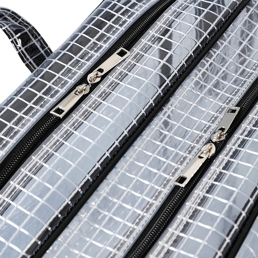 High Capacity Anti-Static PVC Backpack with Zipper Lock Cleanroom ESD Bag for Electronic Industry Safety Product