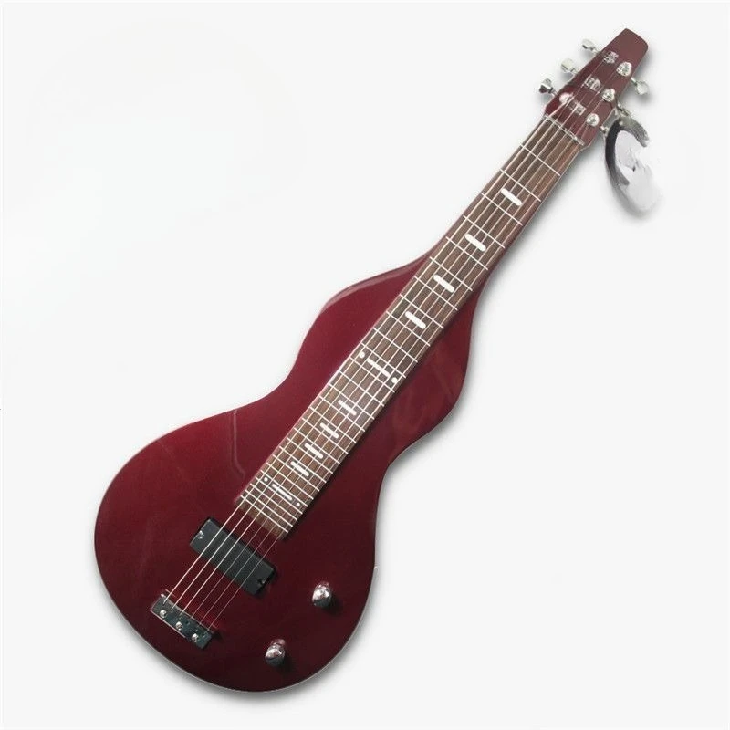 Hawaiian Electric Guitar, Beginner Glide Electric Guitar Hawaiian Six Strings