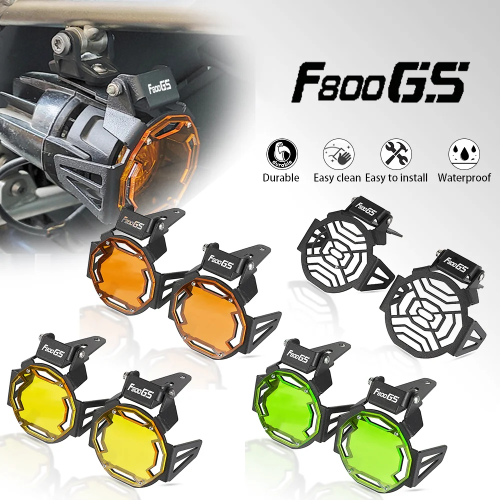 �y�Z�[�����zFor BMW F800GS F800 F 800 GS Adventure 2012 2024 2023 2022 2021 Motorcycle Flipable Fog Light Protector Guard Lamp Cover Shiled