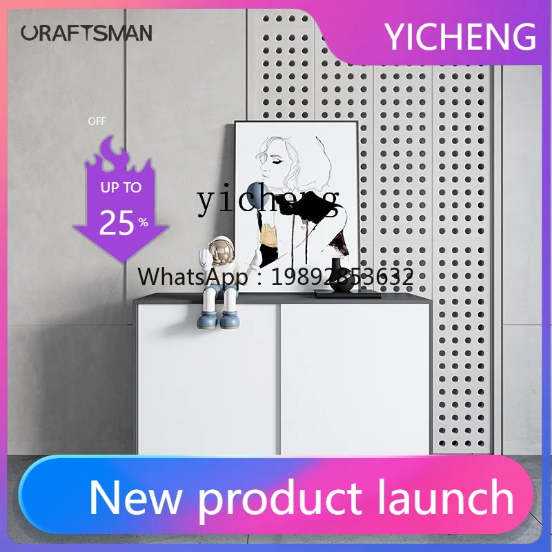 LYY   Multifunctional Combination File Cabinet Data Archive Cabinet Sliding Door Low Cabinet