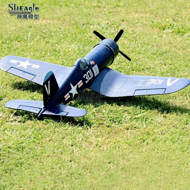 FMS 800mm F4U Pirate Fixed Wing Remote Controlled Aircraft World War II Classic Realistic Aircraft Simulation Toy Model Aircraft