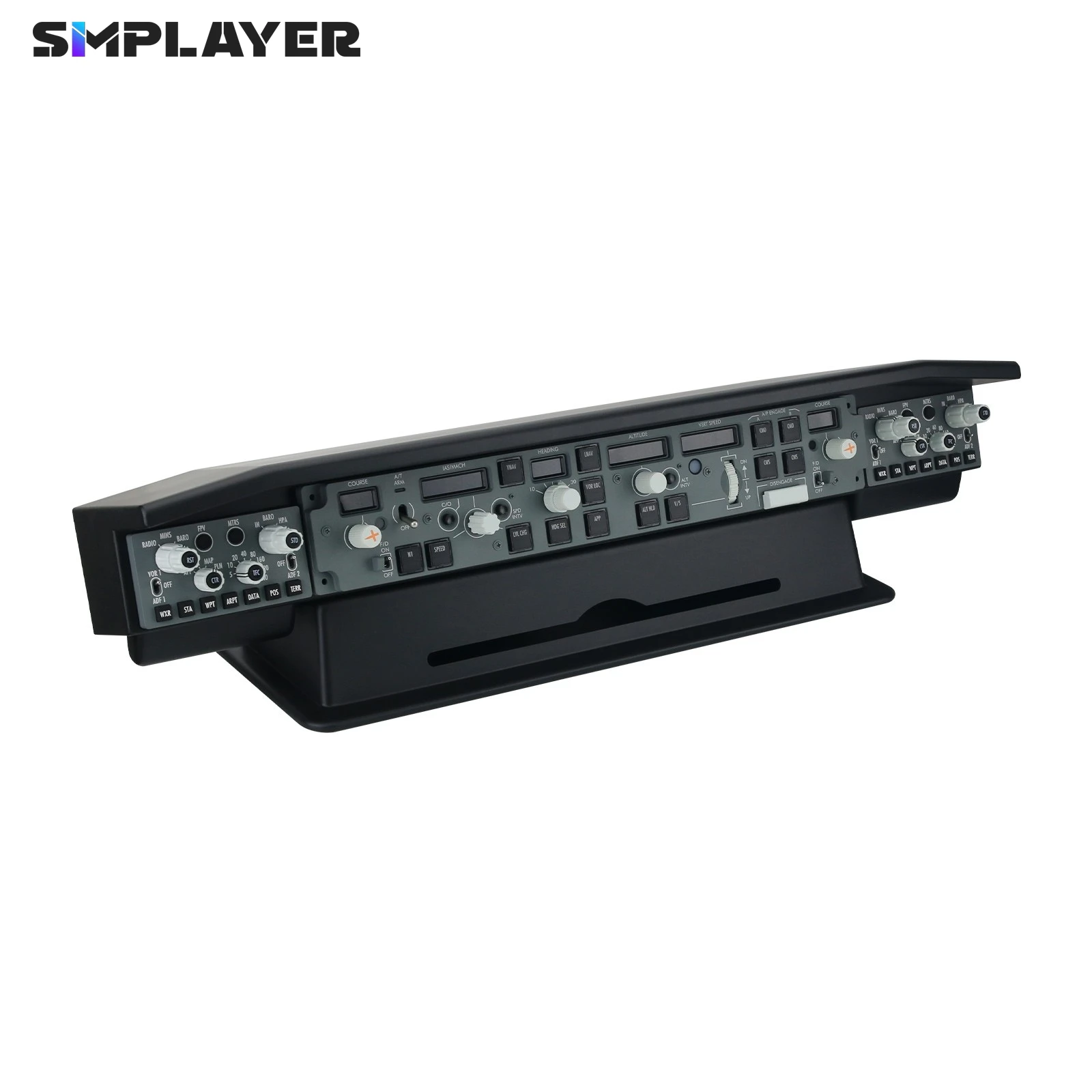 لوحة MCP لمحاكاة قمرة القيادة + 2 CS 737X EFIS نظام أدوات الطيران الإلكترونية + دعامة سطح المكتب لألعاب فيديو الطيران #6