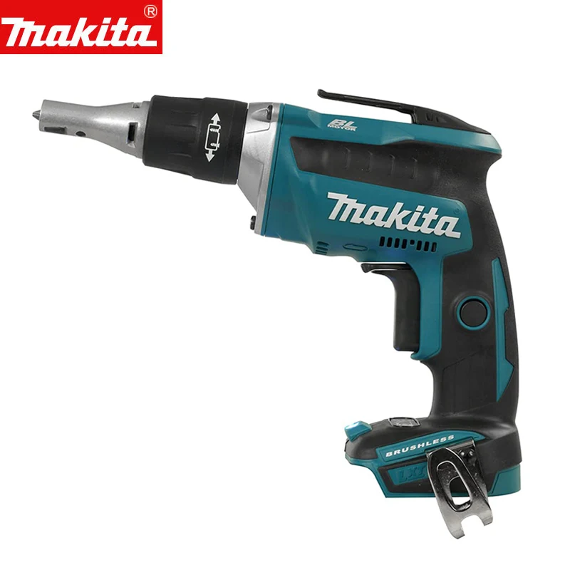 Makita DFS452Z 18 V Li-Ion Brushless Drywall Screwdriver Rechargeable Cordless 350 Watts Household Electric Screwdrivers