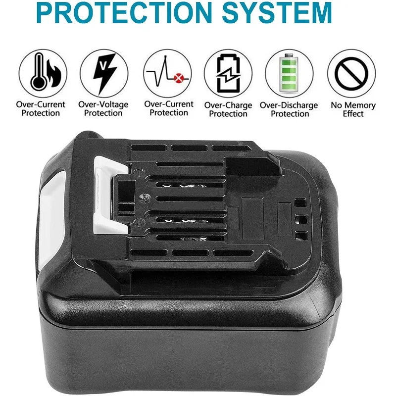 New 10.8V/12V 6000mAh Lithium Battery Rechargeable Battery for Makita BL1040 BL1015 BL1020B BL1016 BL1021 BL1040B And Charger