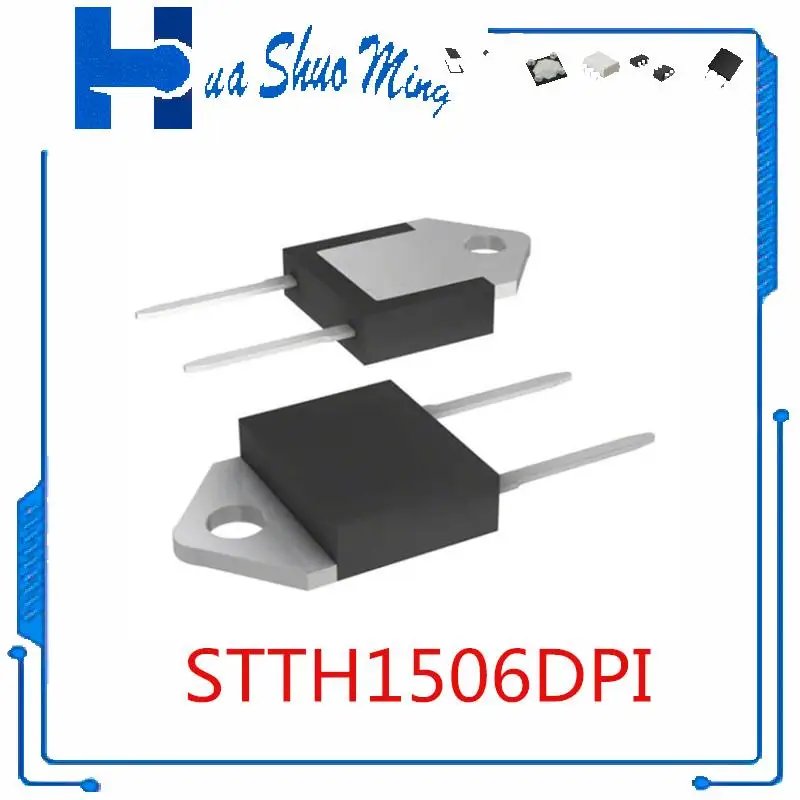 

10Pcs/Lot STTH1506DPI 15A/600V TO-218