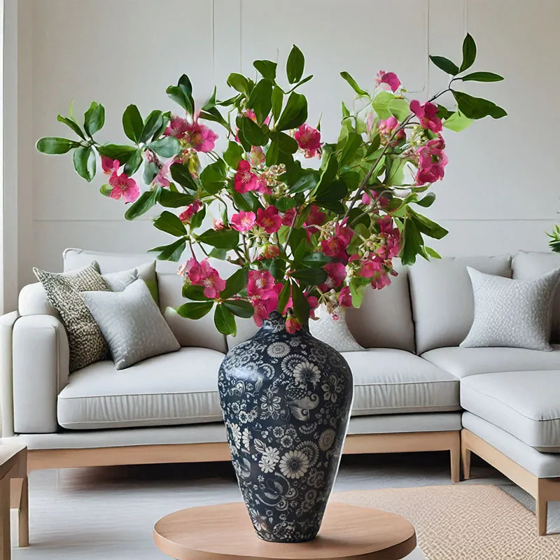 85 سنتيمتر زهرة السلطعون الاصطناعية ديكور المنزل مطعم فستان الزفاف الطريق زهرة التصوير الدعائم