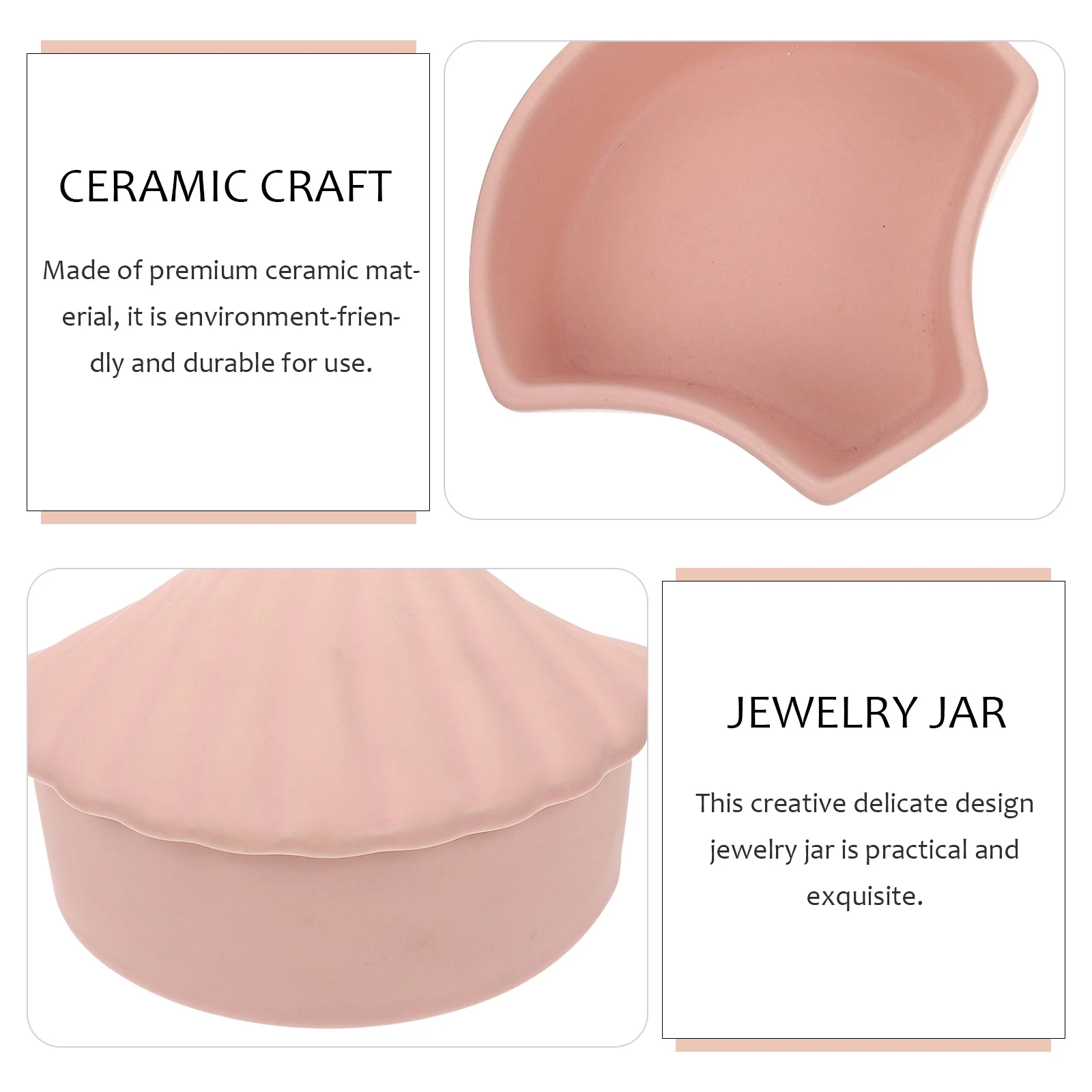 

Jewelry Holder Home Decorative Accessories Ceramic Storage Jars Ginger for Unique Bin Canisters