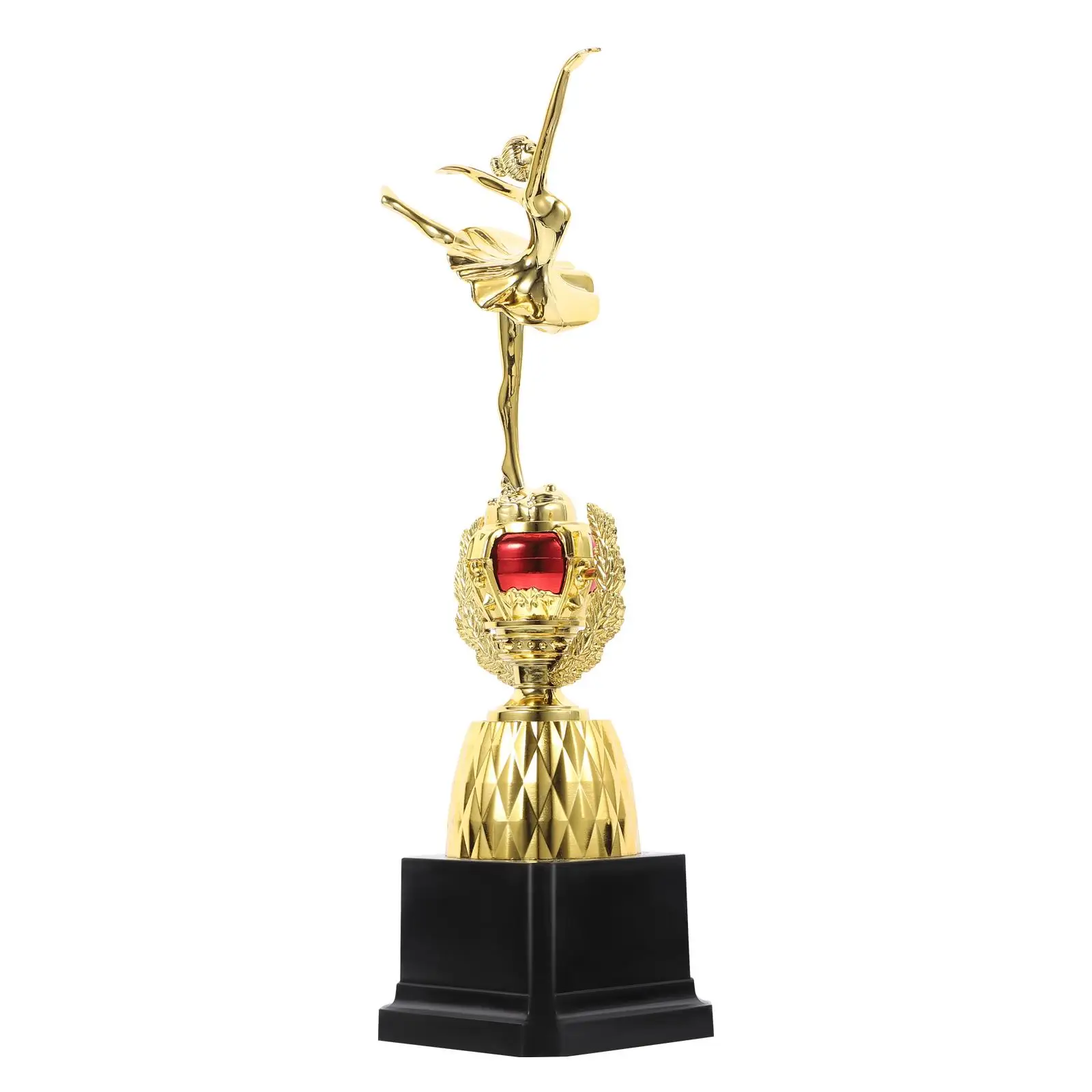 Dance Trophy High Golden Ballet Trophy for Kindergarten Graduation Gifts Kids Girls Dance Competition Awards Kindergarten Gifts