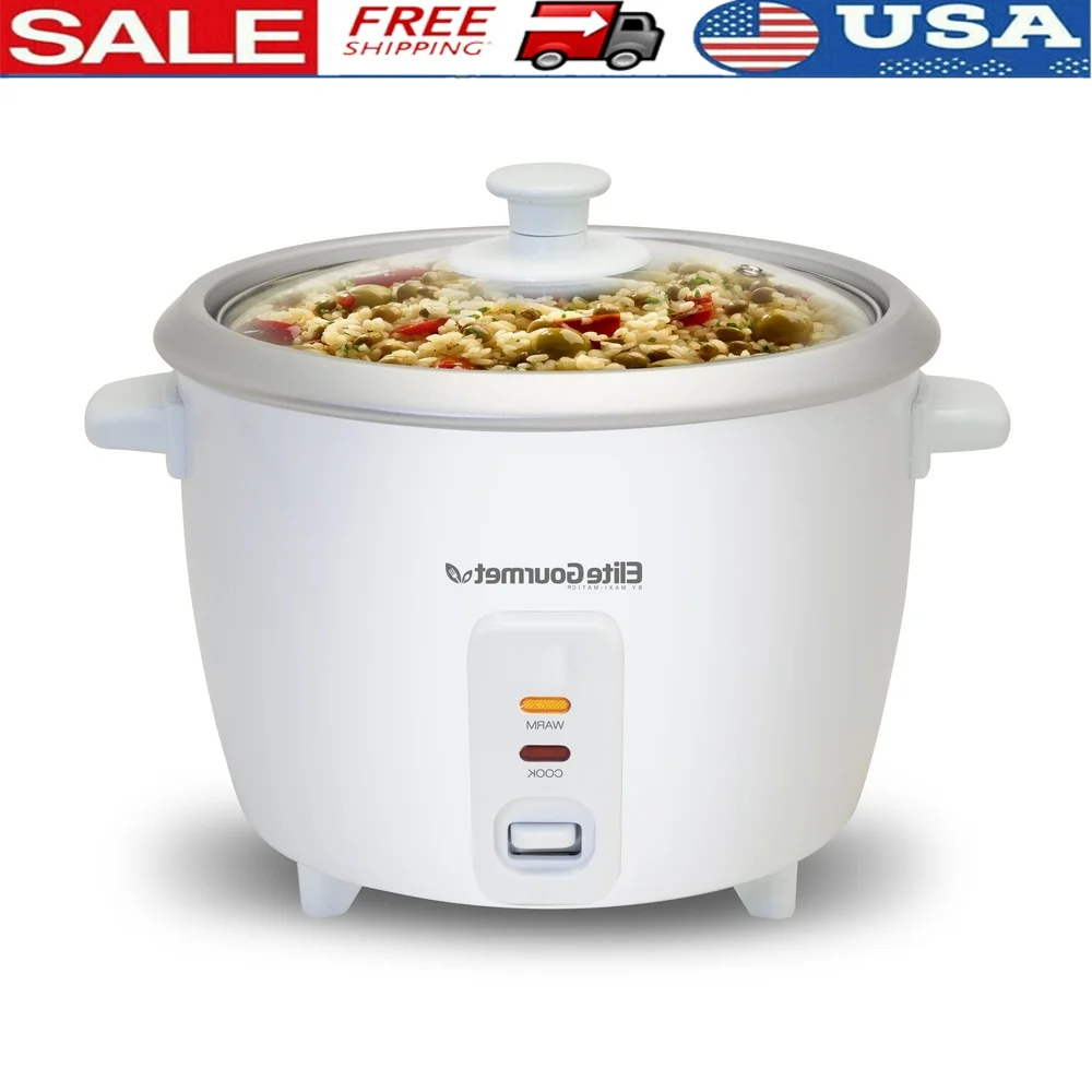 6 كوب جهاز طهي الأرز غير لاصق وعاء التلقائي الدفء تنفيس غطاء زجاجي قياس كوب ملعقة سهلة نظيفة كول اللمس مقابض رقيق