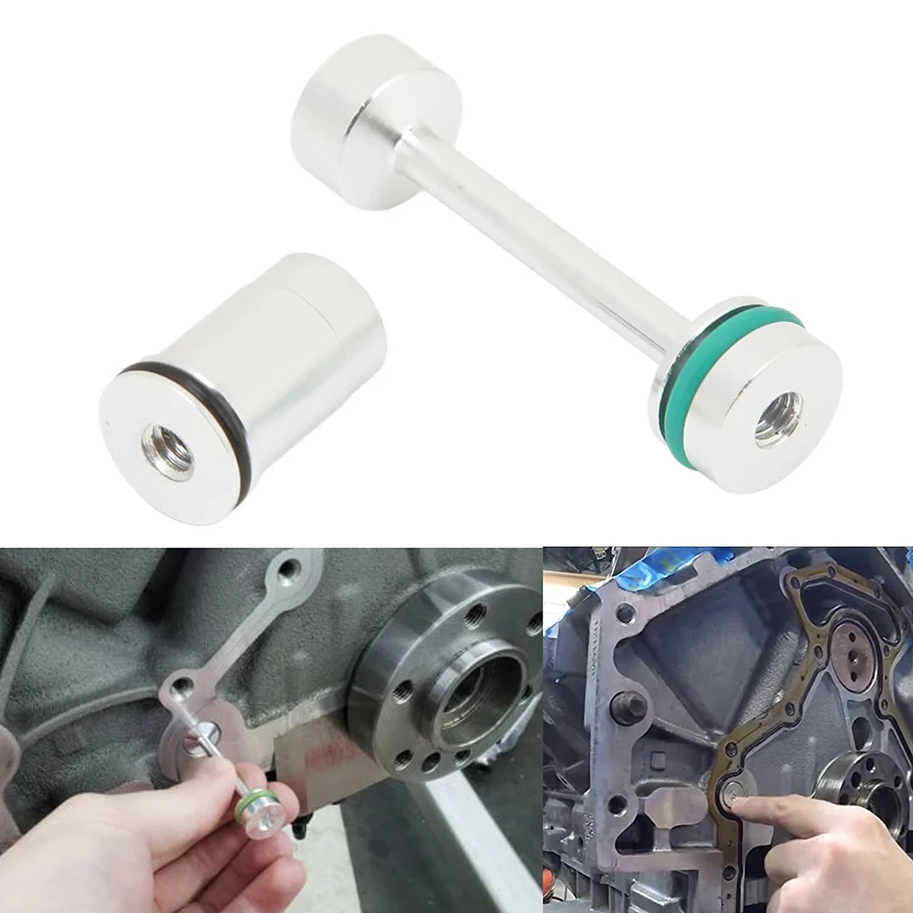 Premium Billet Aluminum Oil Diverter Barbell for LS1 LS2 LS3 LQ4 LQ9 Optimal Oil Flow and Clean Engine Performance