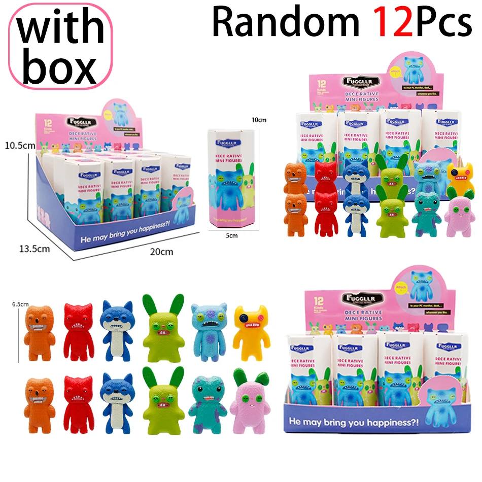 

Nova Venda Quente Fuggllres Dente Monstro Dace Rativo Mini Figuras Caixa Cega Anime Figuras Ornamentos Bonecas Presente Das
