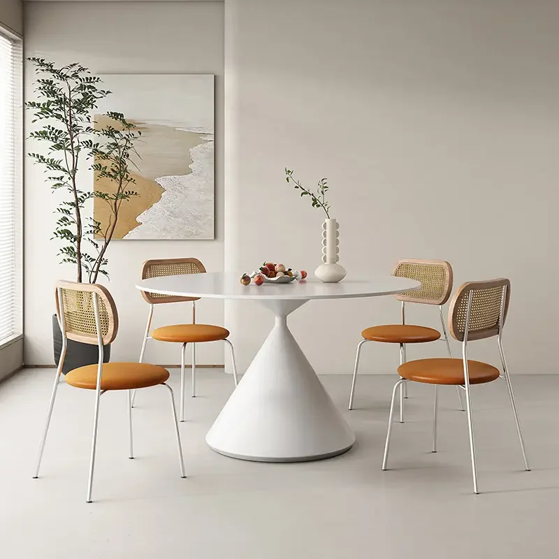 #Modern Living Room Tulip Dining Table Set For Restaurant Apartment Coffee Shop Hotel Living Room