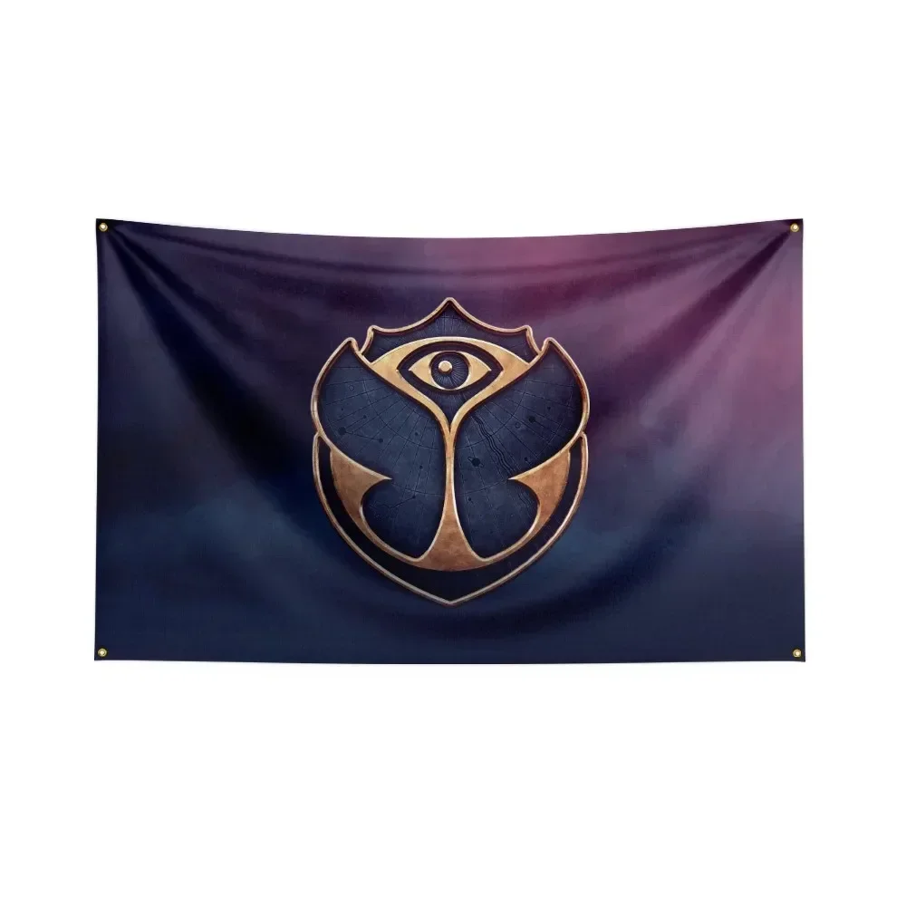 Tomorrowland Festival Flag Polyester Digital Printing Electronic Music Banner