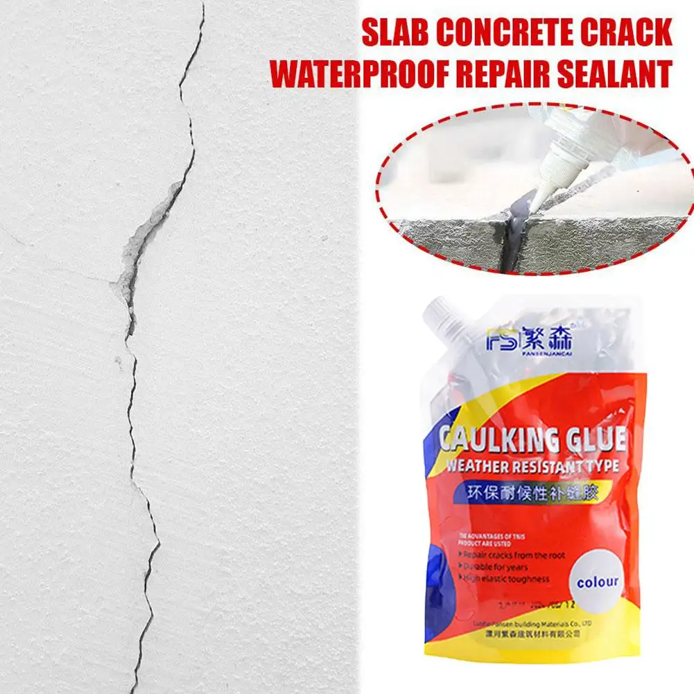 Slab Concrete Crack Waterproof Repair Sealant Glue Concrete Repair 500g And Sealent Gaps Filler Watertight Adhesive Crack