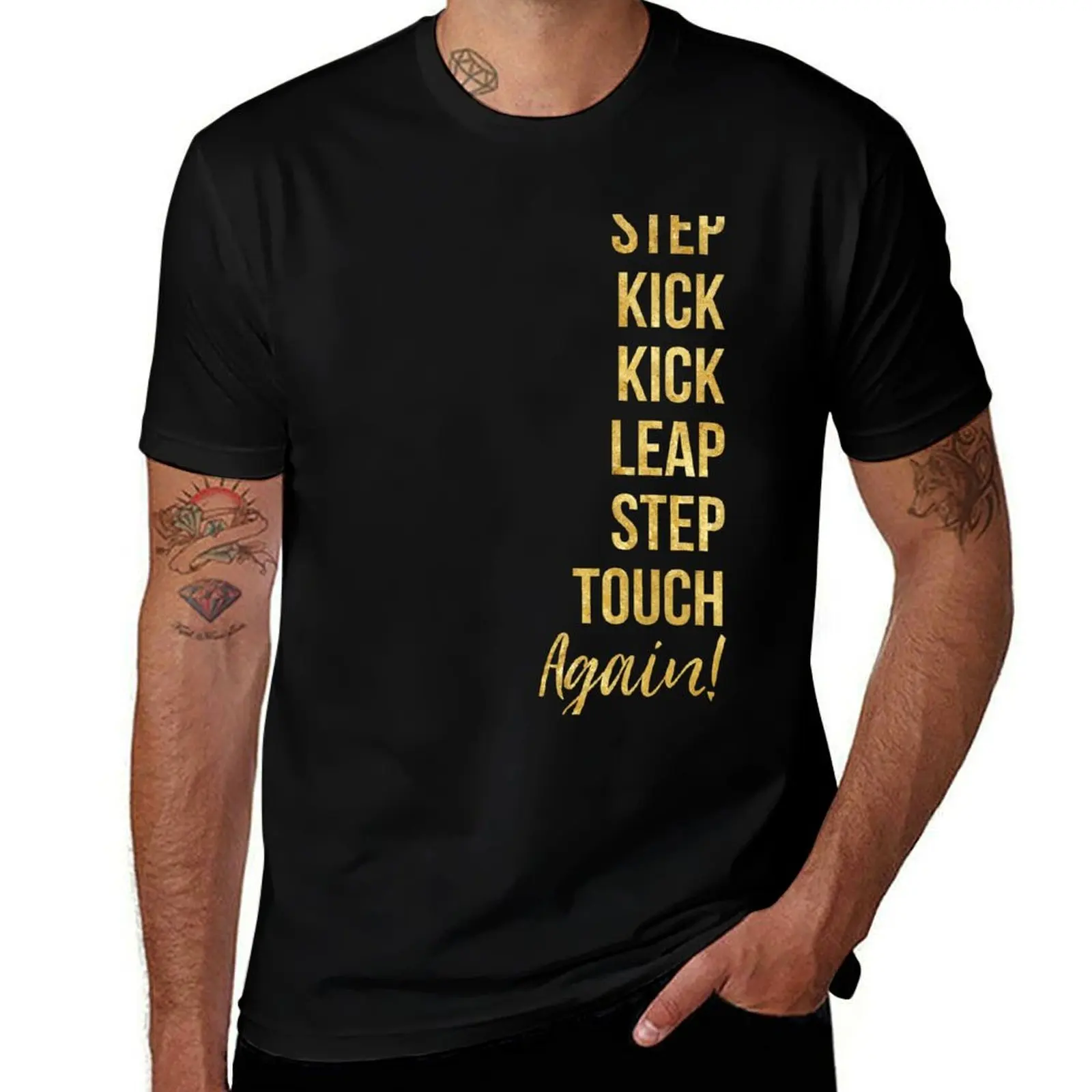 Step, kick, kick, leap, step, touch-- again! T-Shirt Minimal Art Print T-Shirt