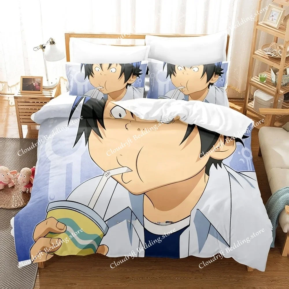 

3D Printing Anime Bed Sheet Set Bakuman Bedding Set Single Twin Full Queen King Size Bed Set Adult Kid Bedroom Duvet Cover Sets