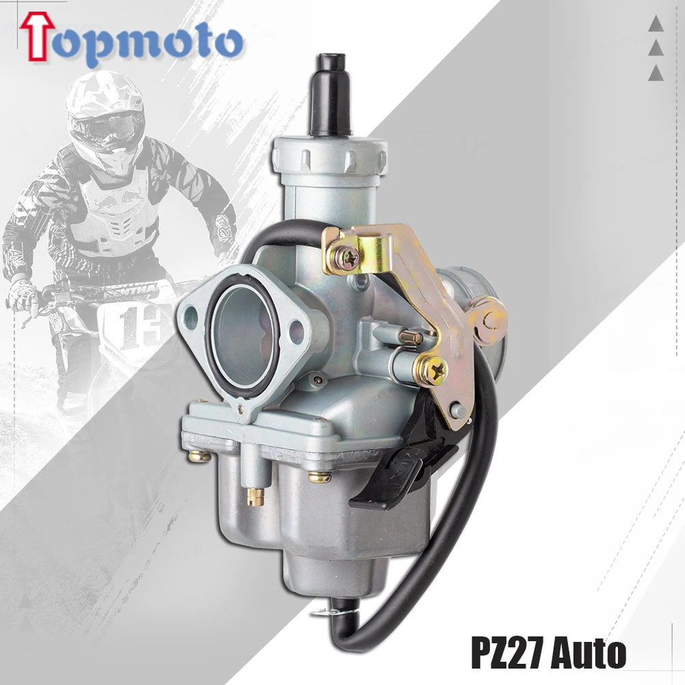 Pz27-オートバイ用キャブレター,クワッド,ゴーカート,cg125,cg150,cg200,tr250,175cc,200cc, 250c,txm155,atc200x,akt150,27mm