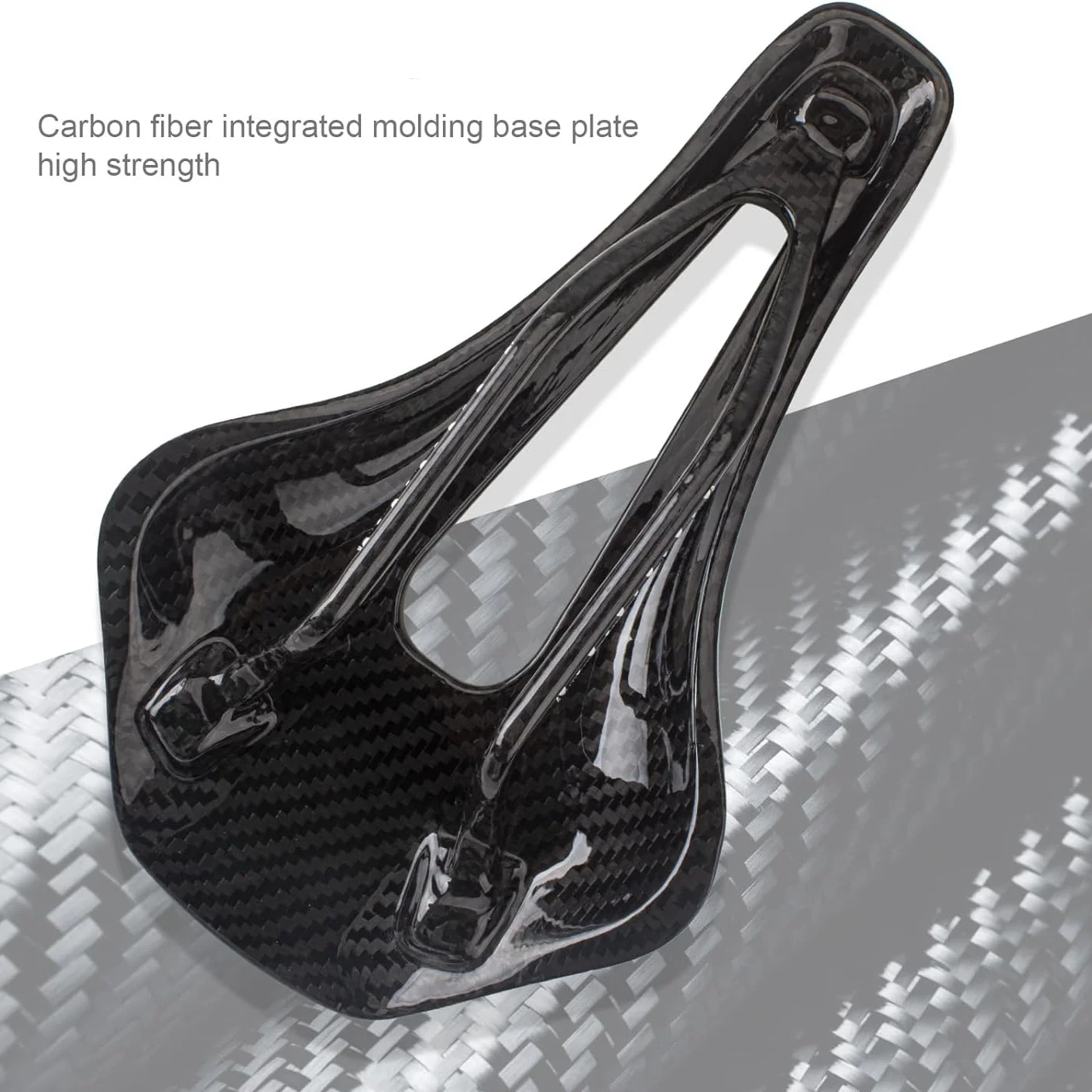 3D Printed Bicycle Saddle Ultralight Carbon Fiber Hollow Comfortable Breathable MTB Gravel Road Bike Cycling Seat Cushion Parts