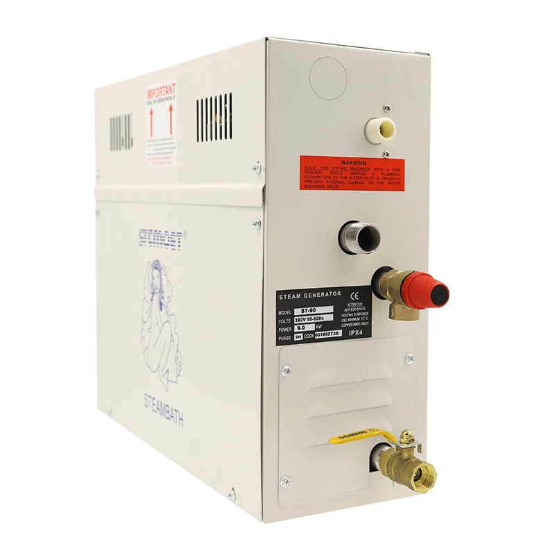 

STCMOET Series 9KW Wet Sauna Steam Bath Generator