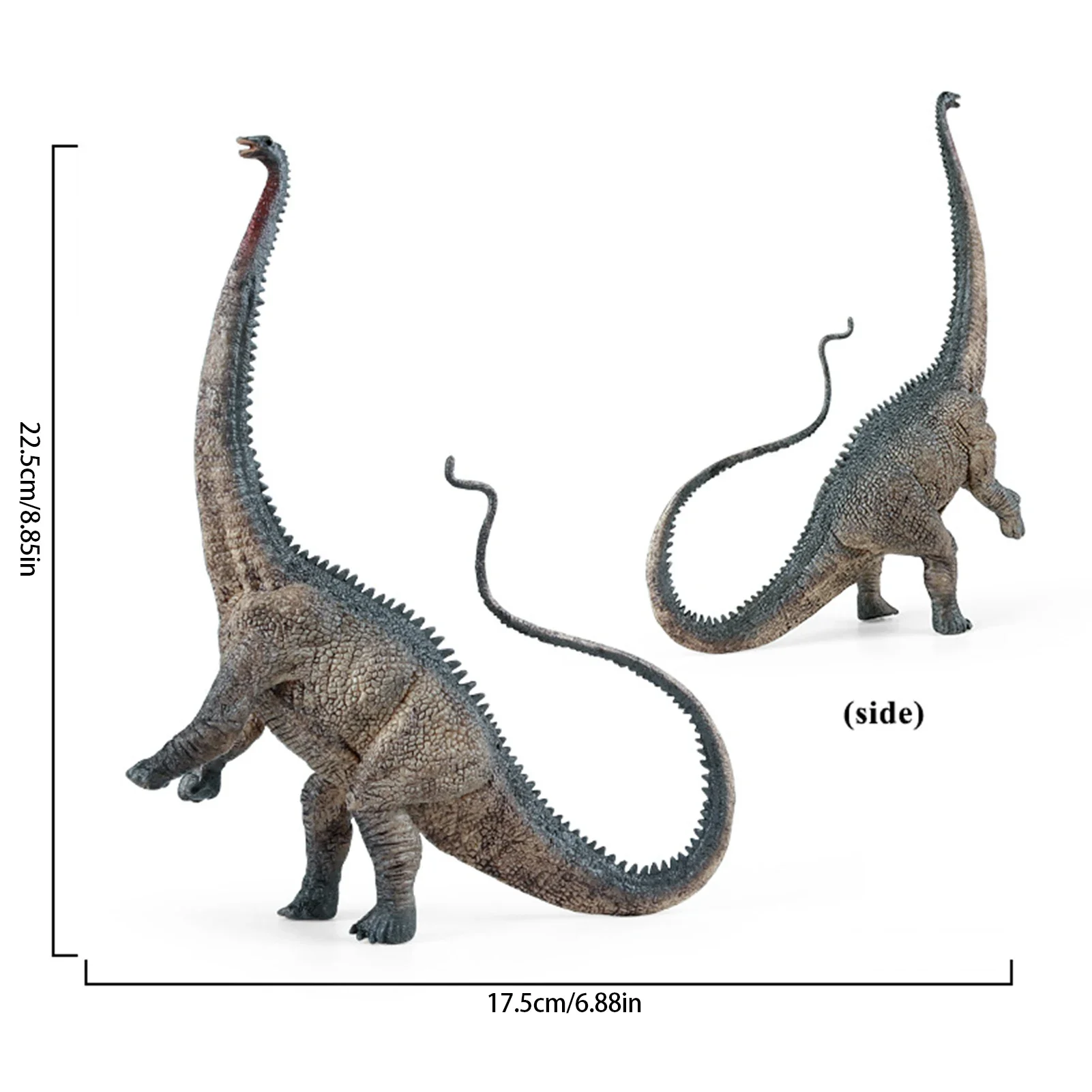 Zabawka dinozaura Diplodocus kolekcjonerska zwierzęca figurka dinozaura jurajski Model dinozaura solidna kolekcja zabawek na prezenty dla dzieci