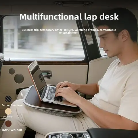Multifunctional Portable Small Table Board Lap Computer Desk Tablet Computer Bed Desk with Handle Free Stopper Lap Desk Gaming
