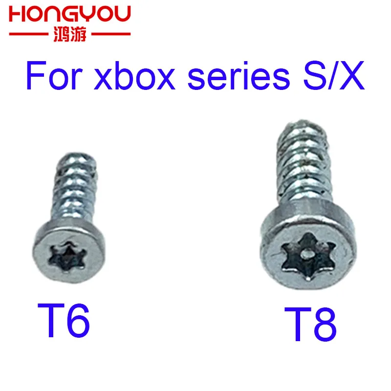 10pcs Screws Replacement For XBOX Series S/X Controller Handle Screw For XBOX Series T6 T8 Screws Torx Security Screws Set