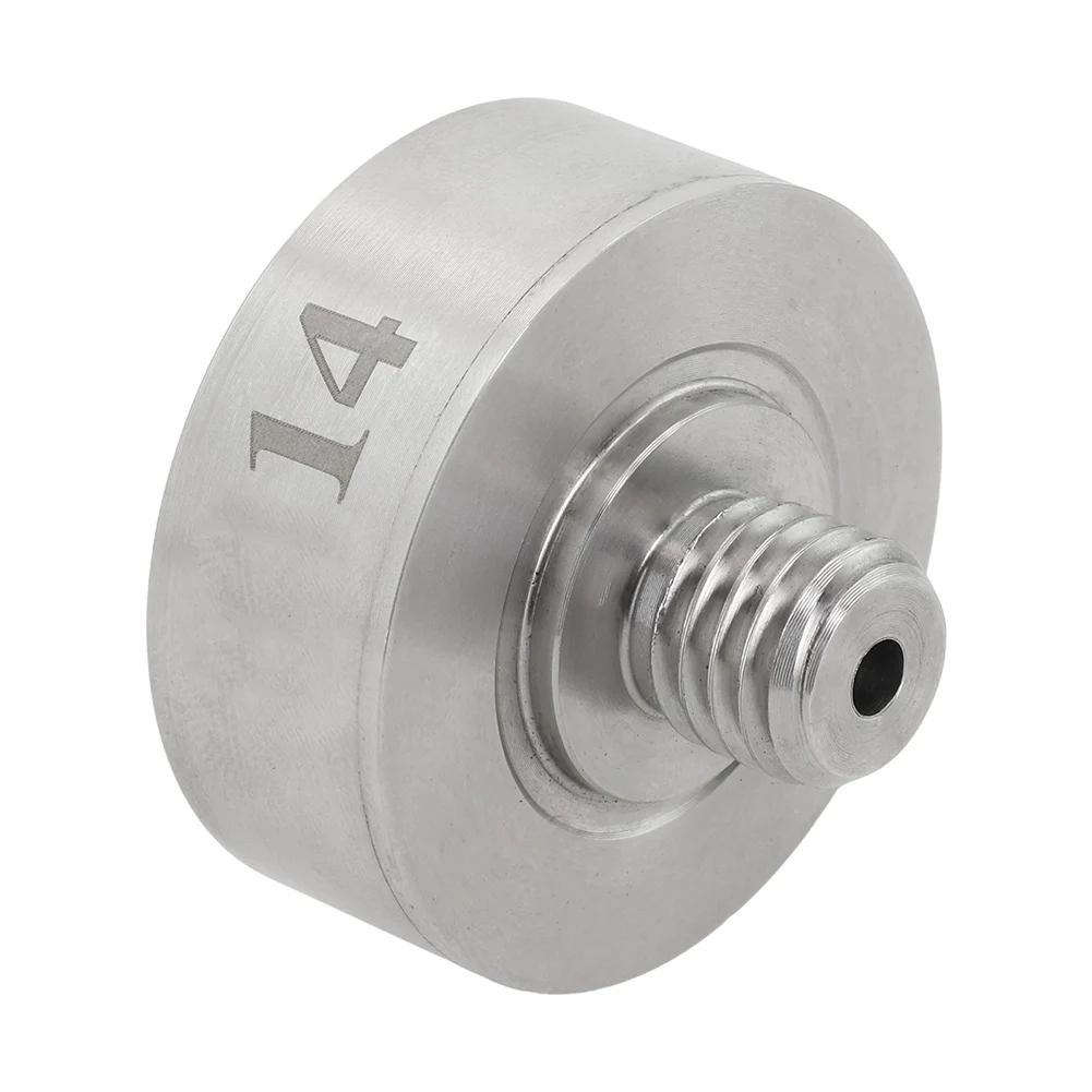 Stainless Steel Adapter for Angle Grinder For Core Drill Bits Fits 58 11 and 14 Thread Sizes Quick Installation