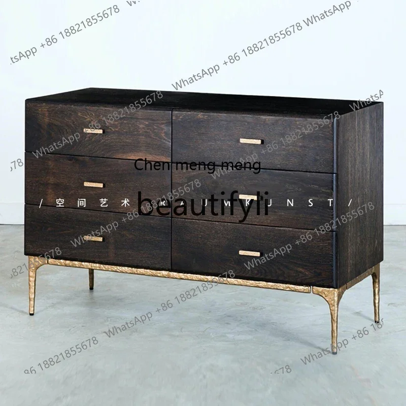 

G Nordic/five or six chest cabinet entrance dining side cabinet bedroom side cabinet