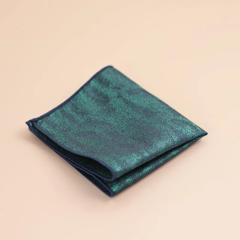 Lenço de bolso masculino colorido multicolorido ponto paisley clássico lenço de casamento negócios jacquard lenço