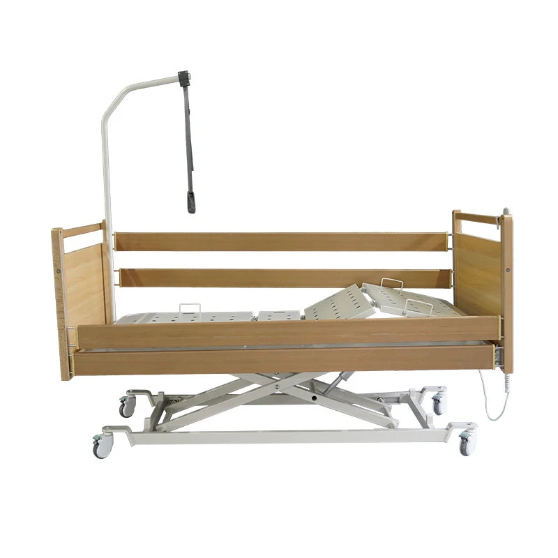 سرير رعاية منزلي كهربائي فاخر منخفض للغاية مصمم حديثًا لرعاية كبار السن #5