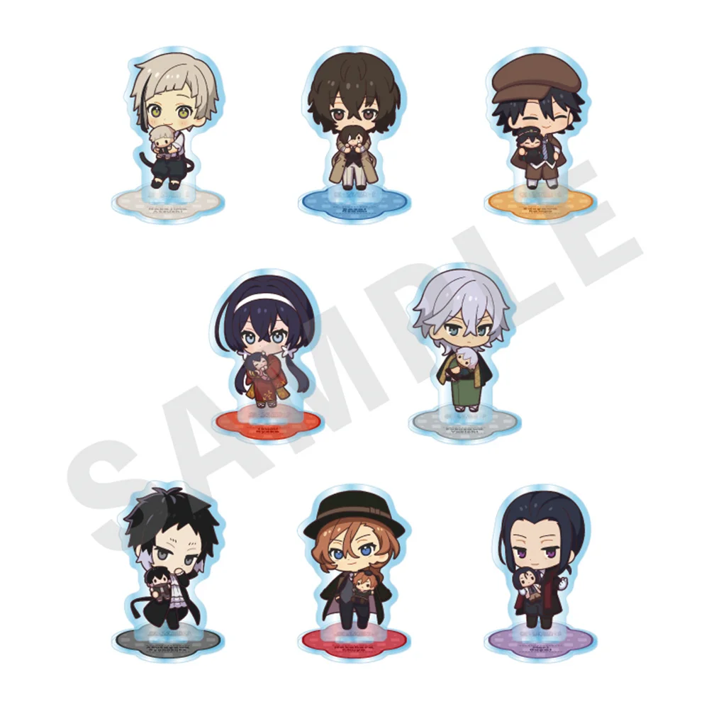 

10CM Anime dogs BOY Cosplay Acrylic Stand Ornaments Izumi Kyouka Ryunosuke Akutagawa Figure Stand Christmas Gifts