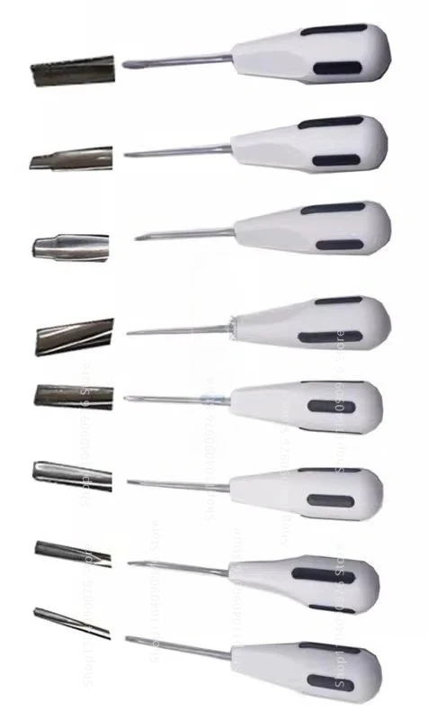 Dental Minimally Invasive Extraction Kit 8 Piece Luxating Elevator Set