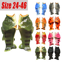 Fun Slippers For Parent-Child Fish Shaped Creative Men'S Slippers Household Slippers For Women Fish Slippers For Children Shoes