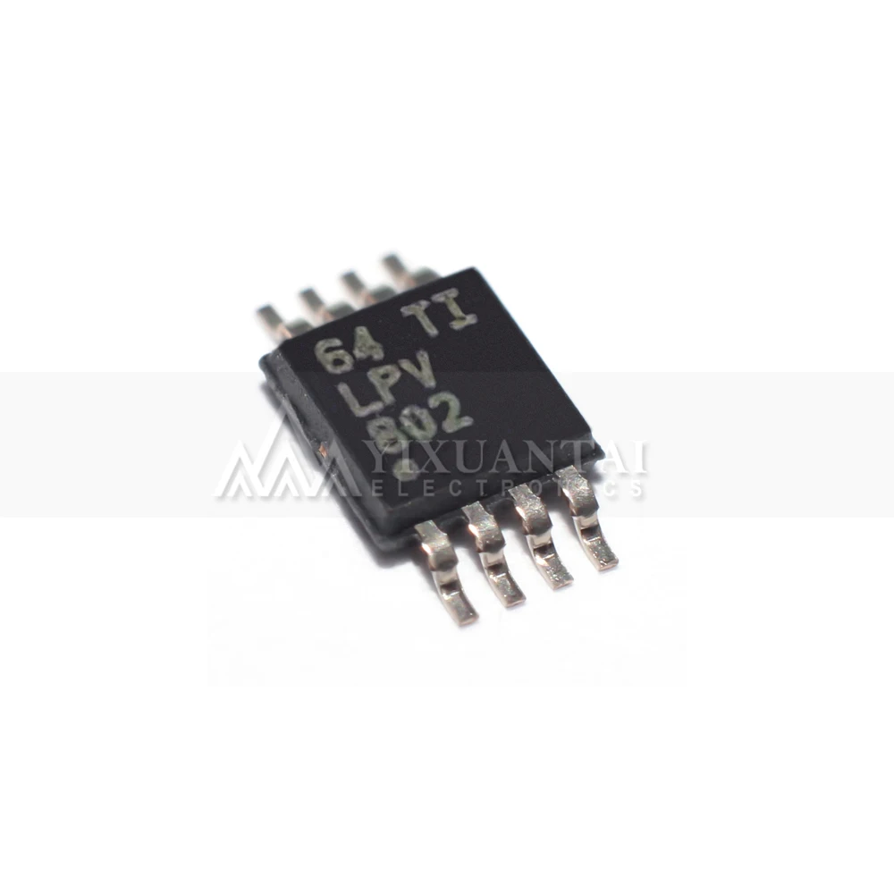 

2-10PCS/LOT NEW Original LPV802DGKR LPV802DGK LPV802DG LPV802D Marking:LPV802 LPV 802 IC OPAMP GP 2 CIRCUIT 8VSSOP