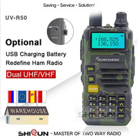 Quansheng UV-R50-2 5W Dual-Band Intercom Walkie Talkie Two Way Radio VHF UHF Upgrade