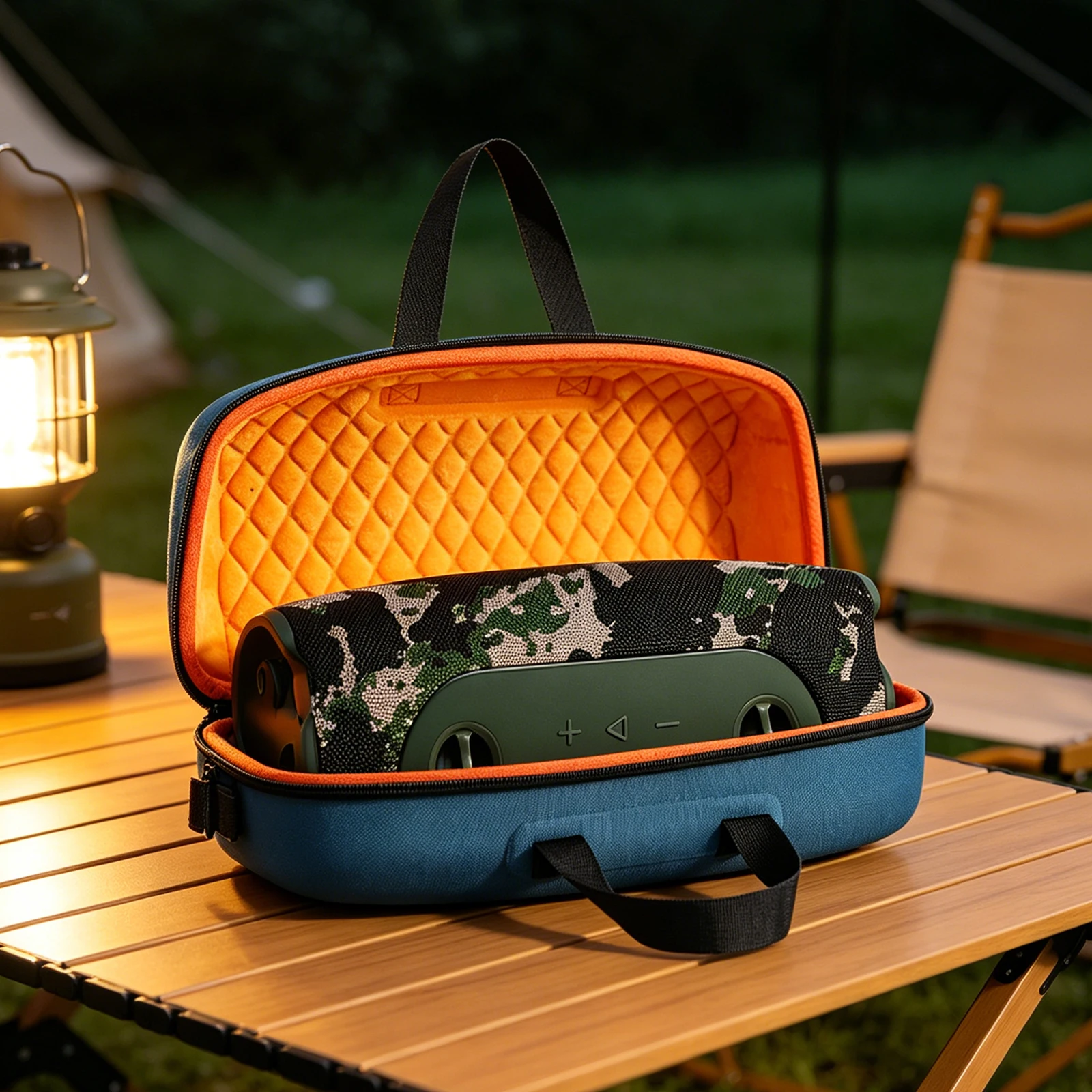 Für JBL Xtreme 5 Lautsprecher Aufbewahrungskoffer Wasserdichte Hartschalen-Audio-Schutzbox Kratzfeste BT-Lautsprecher Aufbewahrungstasche Lautsprecherzubehör – Detail 5