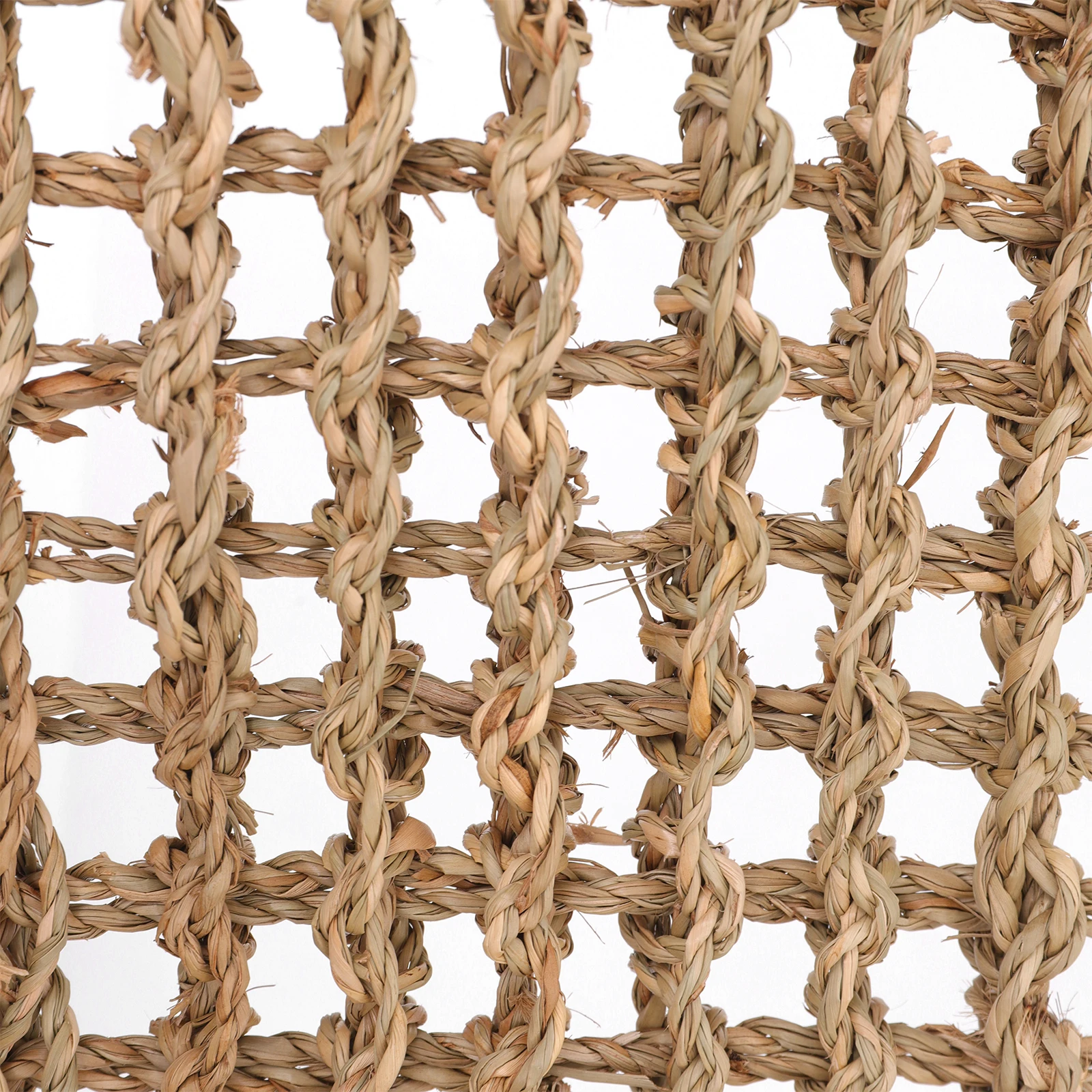 

Lizard Hammock Bed Grass Fibers Hanging Cage Pet Bunk Toys Durable Easy Clean Comfortable Climbable Reptile Sleep Rest Lounger