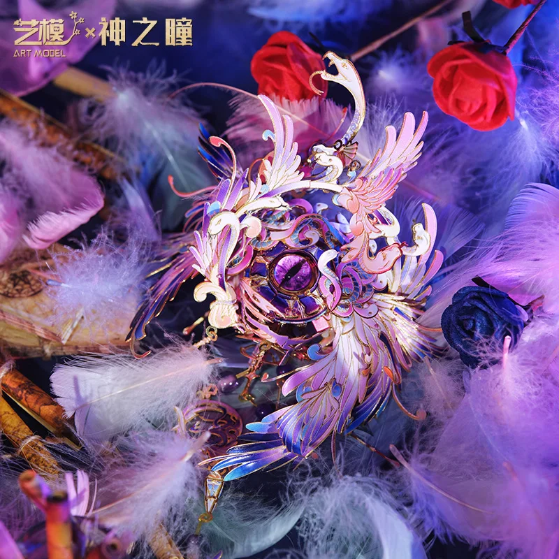 

God'S Eye 3d Stereoscopic Puzzle Metal Assembly Model Dark Romantic Handmade Diy Toy Angel Devil Ornament Blind Box Gift