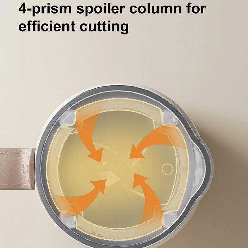 Electric Soy Milk Machine Juicer Multifunctional Wall Breaking Machine 304 Stainless Steel Auto Heating Rice Paste Machine 1.2L