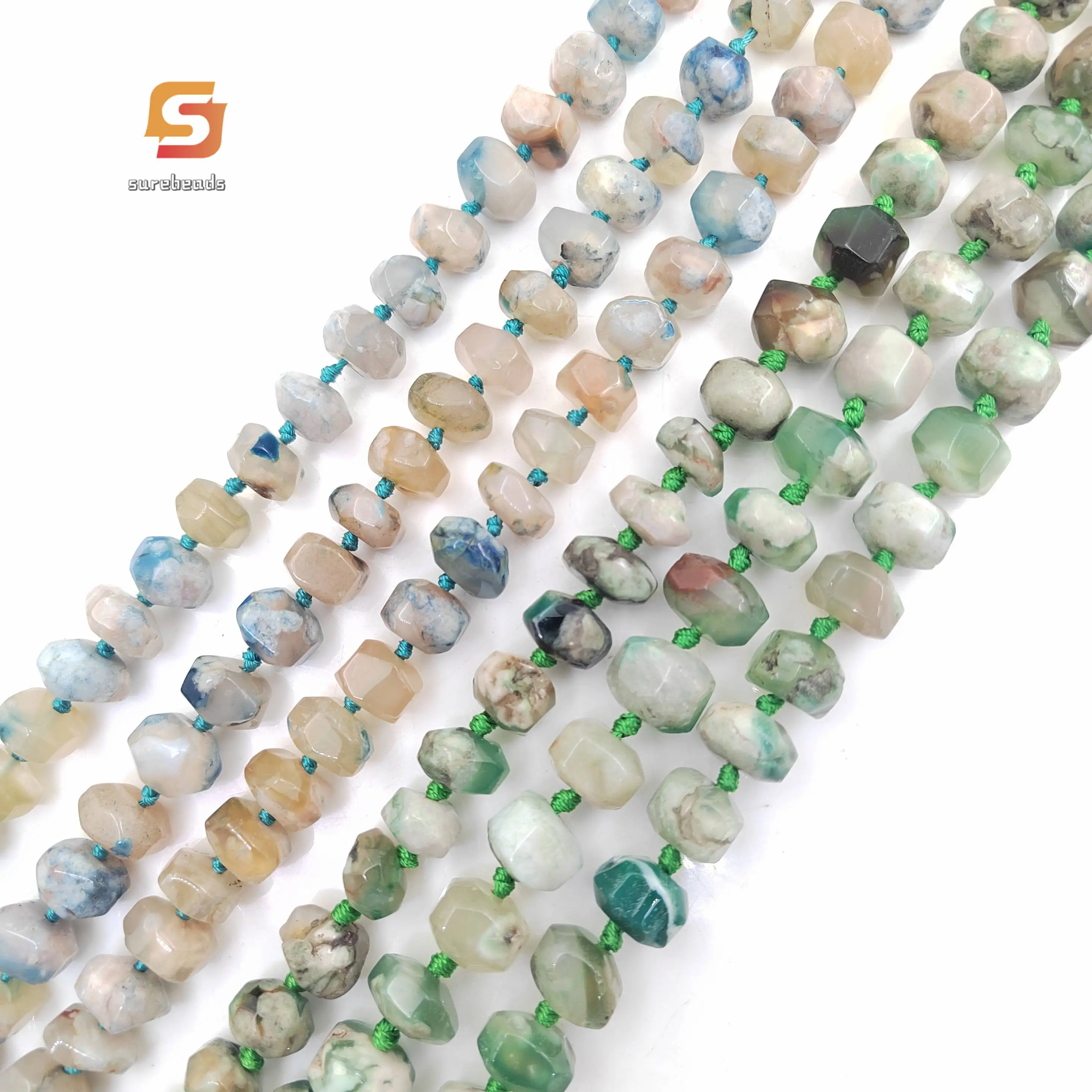 sakura-agate-faceted-rondelle-loose-beads-bulk155-strand-green-blue-cherry-flower-onxy-nugget-pendant-necklace-jewelry-making