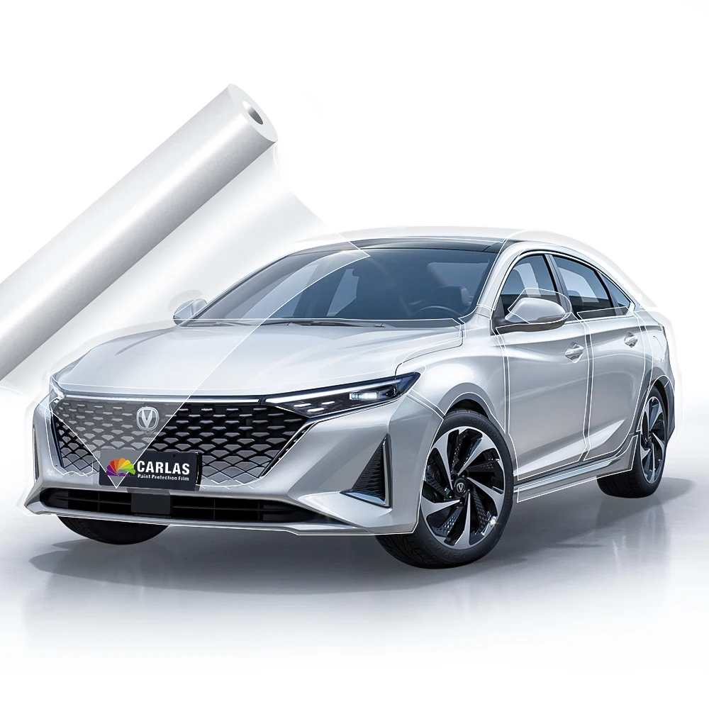 

XPPF 15m/roll Super Glossy Transparent TPU PPF Car Wrap Films Anti-Scratch Self-Healing Paint Protection for Body