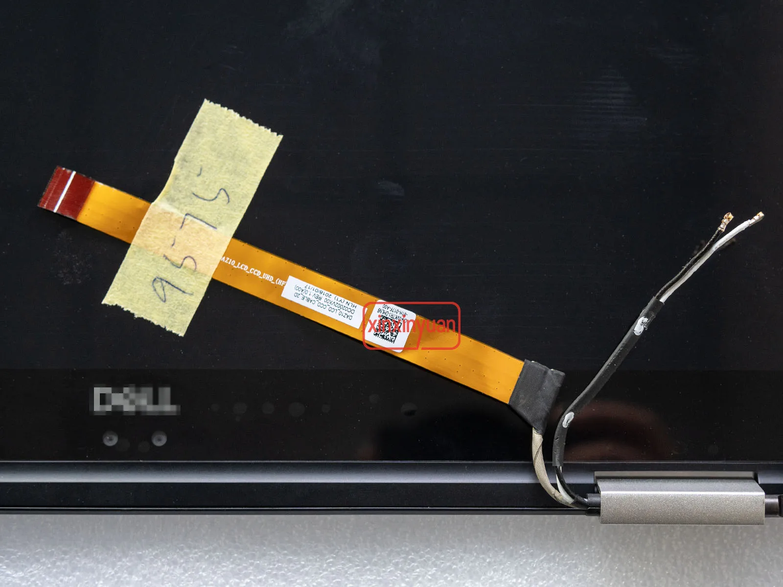 Imagem -06 - Conjunto Completo da Tela de Toque 15.6 Lcd para Dell Xps 15 9575 2in1 Precisão 5530 2-em1 P73f001 Display Substituição 0vktr1 Novo