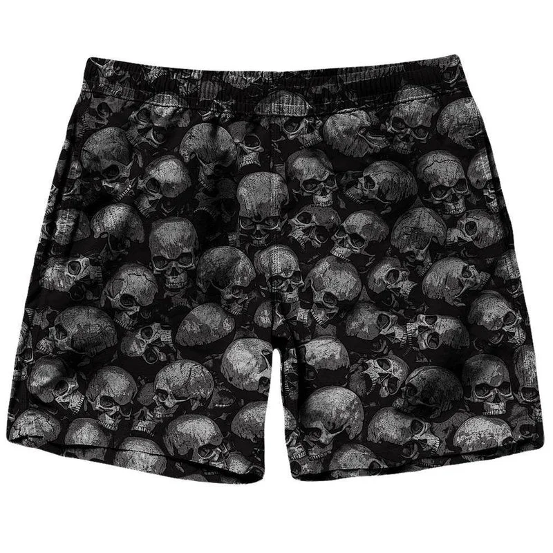 New Men Microphone Patterns Beach Shorts 3D Printed Dollars Short Pants Fun Street Outdoor Breathable Sports Board Shorts