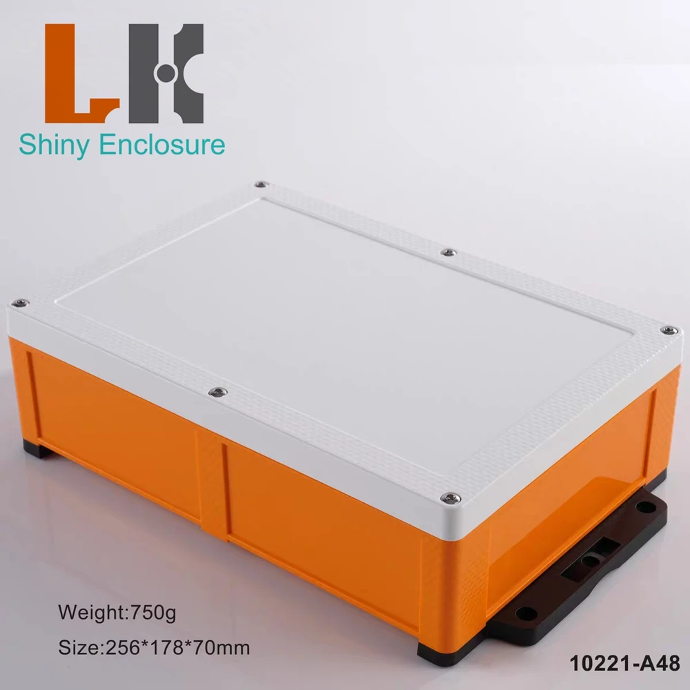 

256x178x70mm Wall IP68 Outdoor Waterproof Case Enclosure ABS Plastic Housing Wire Junction Box Instrument Case for Electronics